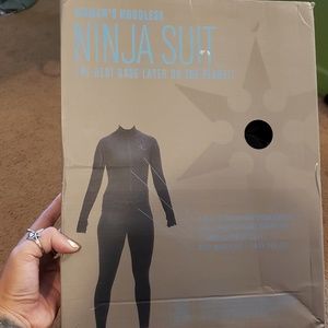 Women's hoodless ninja suit baselayer